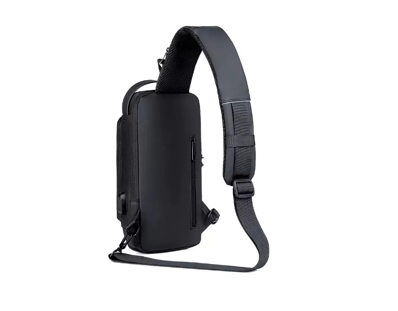 Mochila Cruzada Antirrobo Impermeable con Puerto USB, 🔥 Promo Exclusiva: ¡Compra 1 y recibe otra GRATIS!