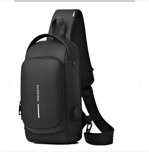 Mochila Cruzada Antirrobo Impermeable con Puerto USB, 🔥 Promo Exclusiva: ¡Compra 1 y recibe otra GRATIS!