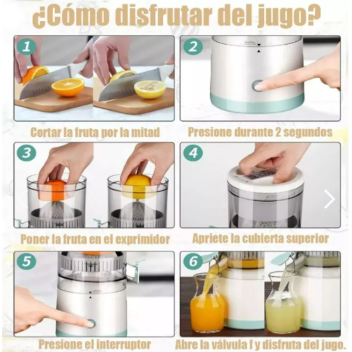 🍹 Extractor de Jugo Eléctrico – Frescura y Nutrición en Segundos