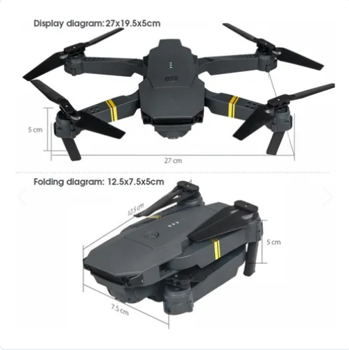 🚁 Mini Drone 4K – Tecnología que Cabe en la Palma de tu Mano