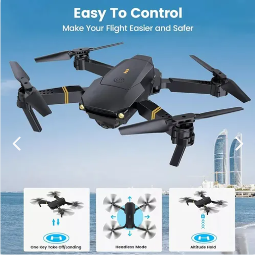 🚁 Mini Drone 4K – Tecnología que Cabe en la Palma de tu Mano