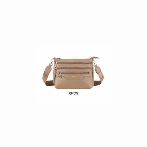 Bolso cruzado de piel sintética color vino – Estilo casual elegante