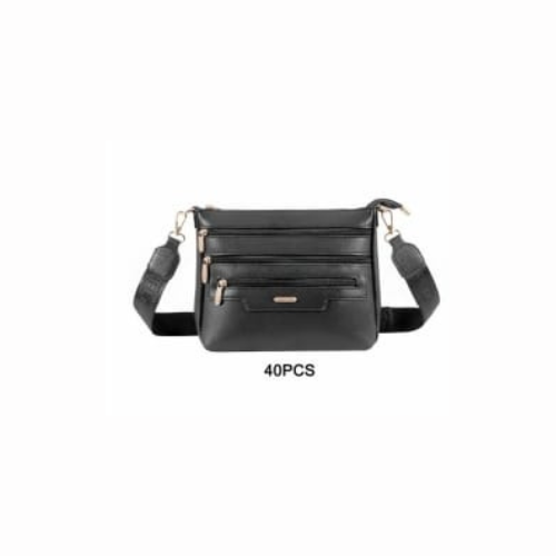 Bolso cruzado de piel sintética color vino – Estilo casual elegante