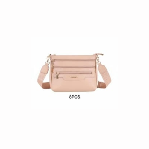 Bolso cruzado de piel sintética color vino – Estilo casual elegante